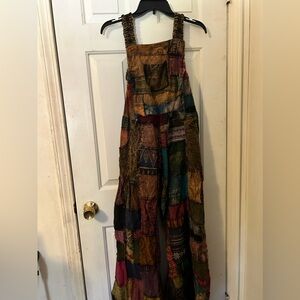 Colorful baggy jumpsuit